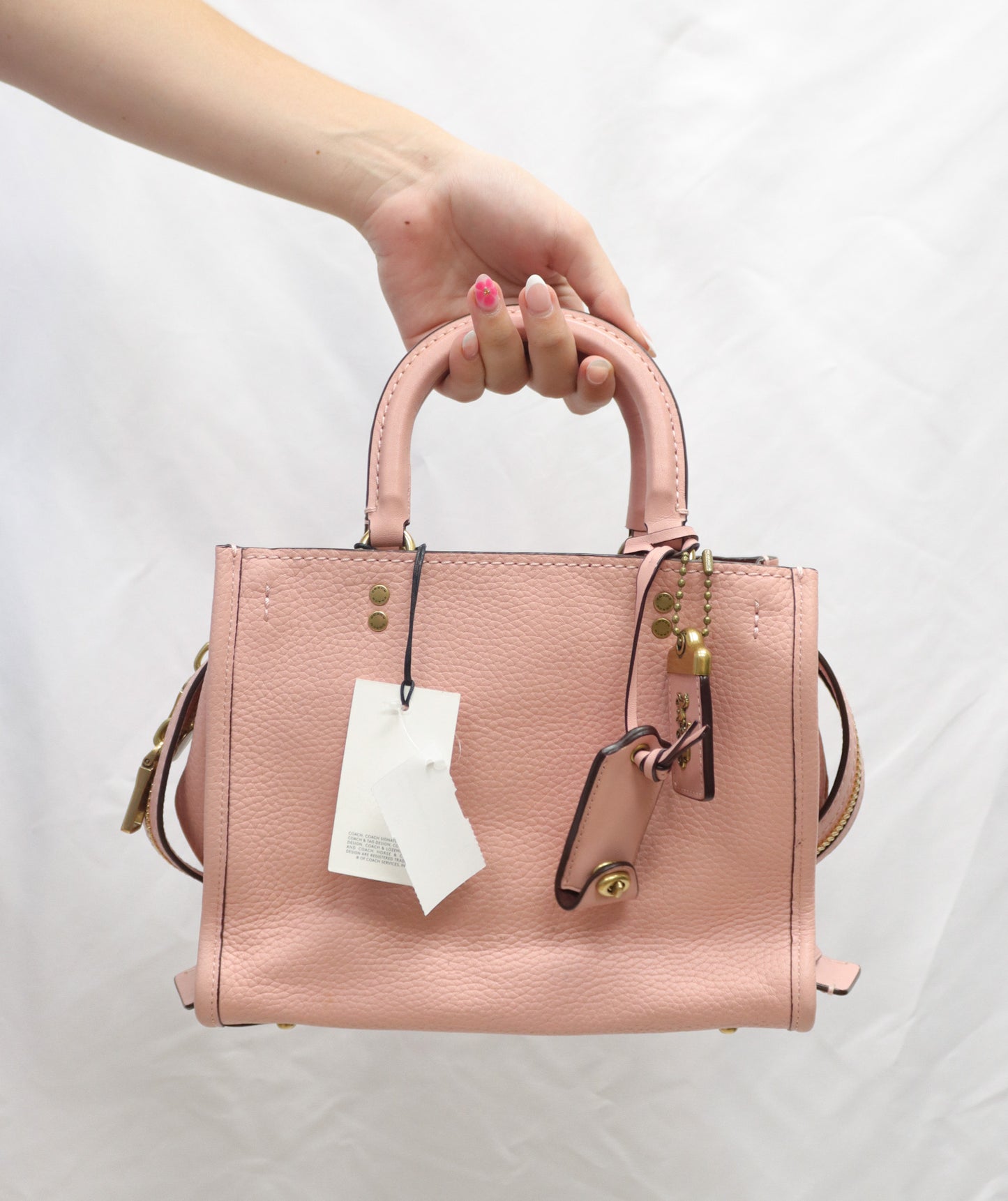 Coach Pink Handbag NWT