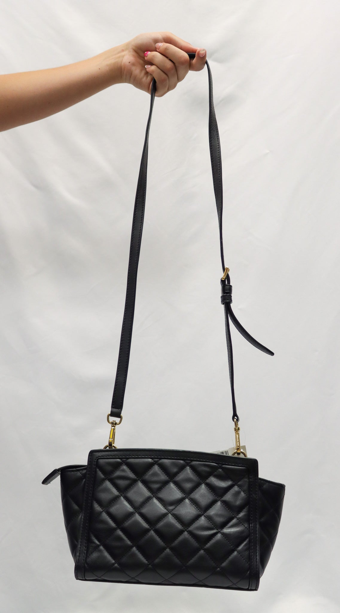 Michael Kors Black Quilted Small Bag