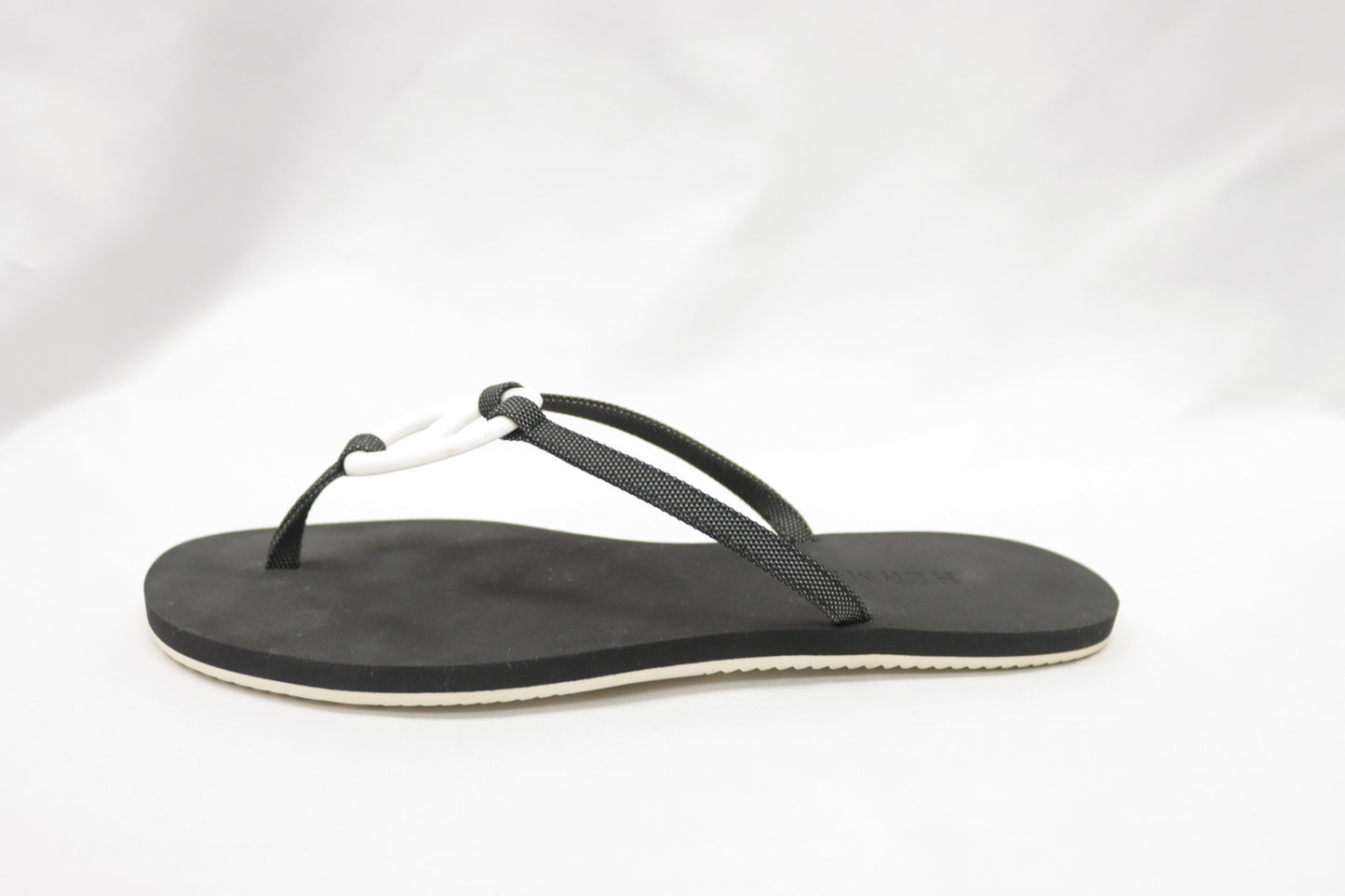Hermes Black Sandals Size 8