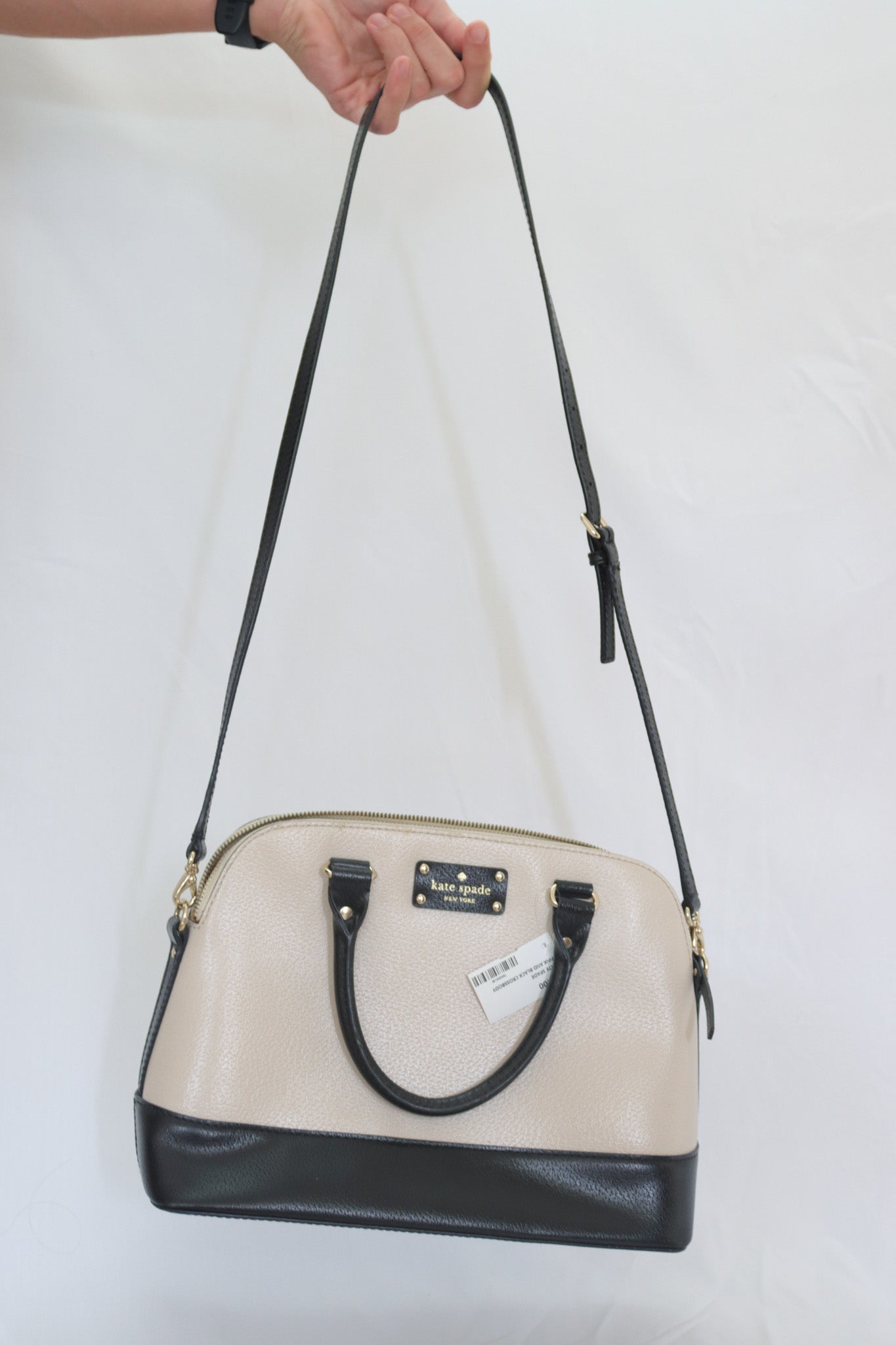 Kate Spaden Pink & Black Crossbody