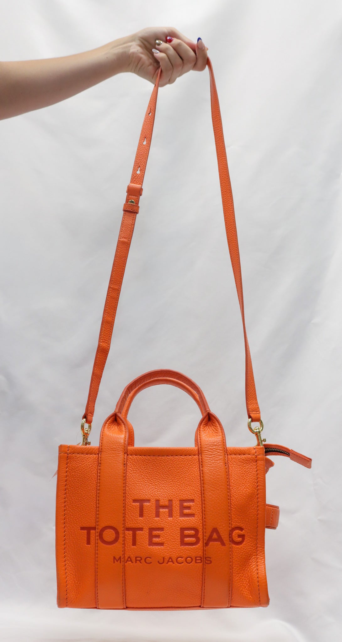 Marc Jacobs Orange Tote Bag