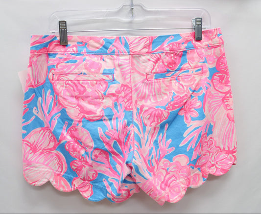 Lilly Pulitzer Pink/Blue Buttercup Shorts Size 4