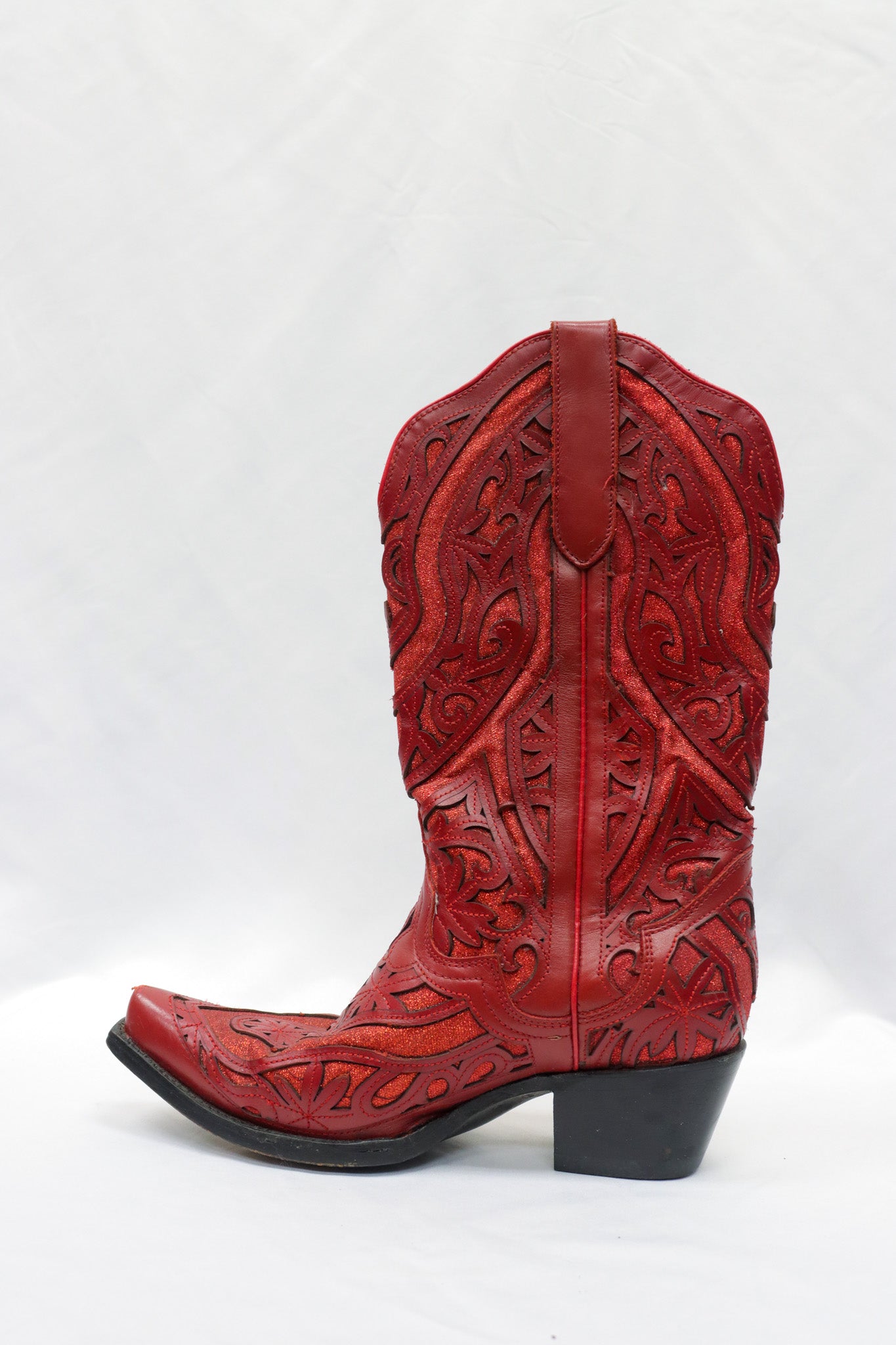 Red Boots Size 8.5