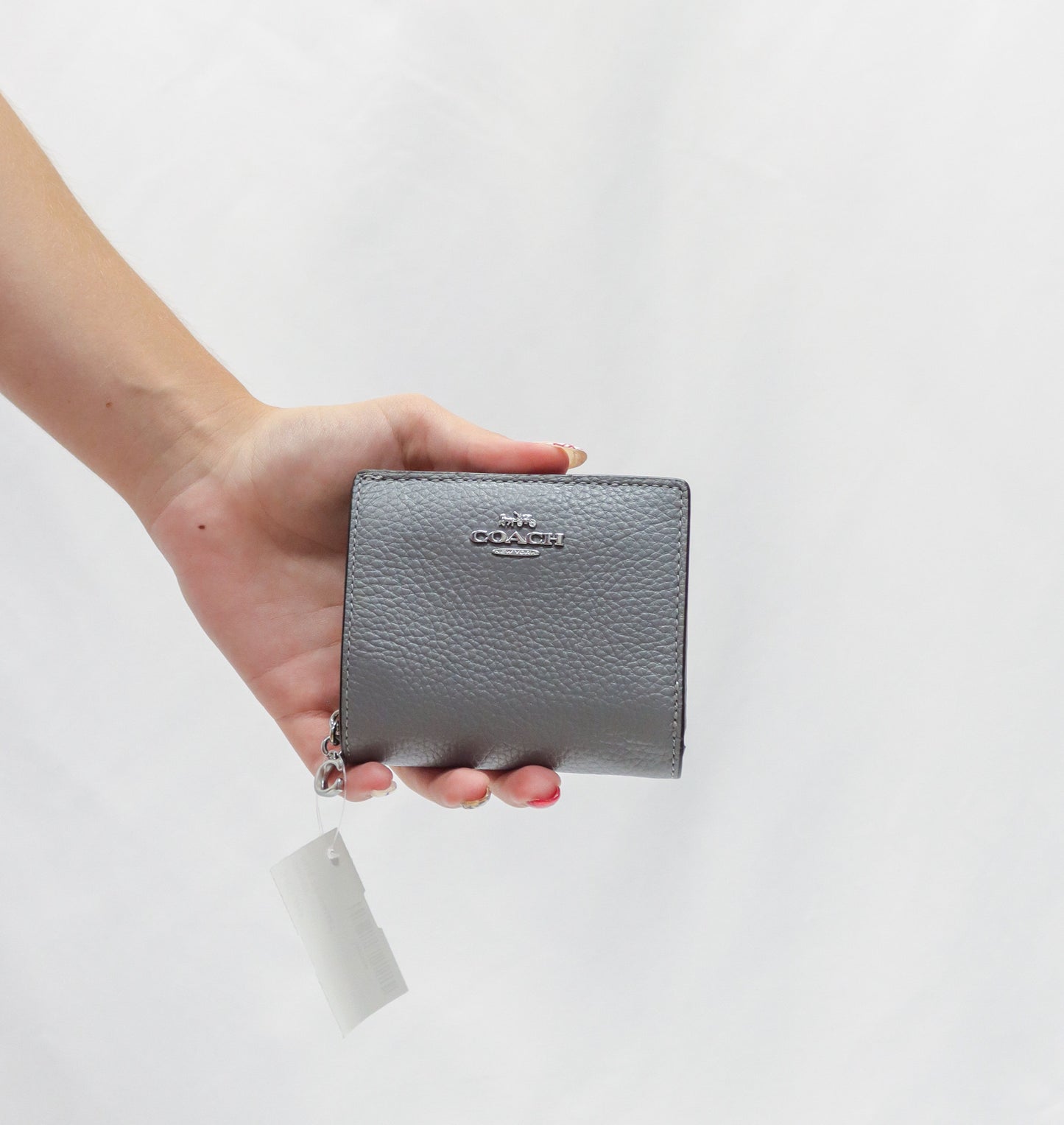 Coach Blue Zip Wallet