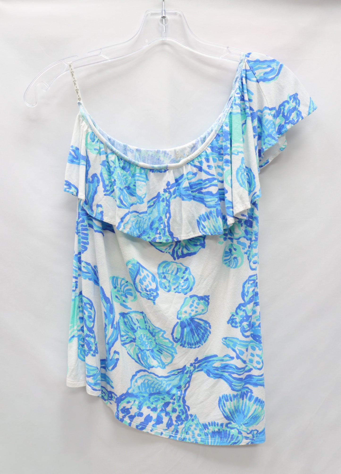 Lilly Pulitzer One Shoulder Top Size S