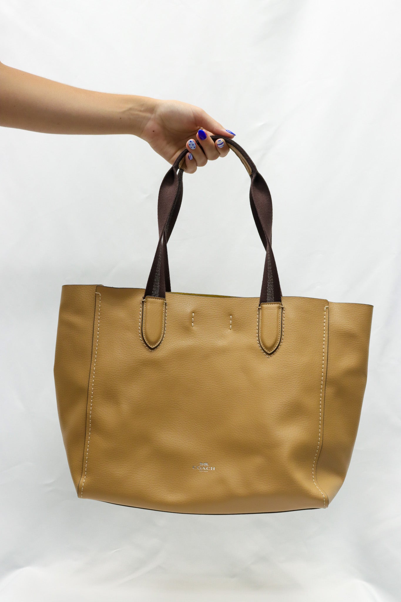 Coach Tan Durby Tote
