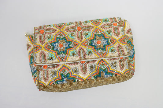 Antik Kraft Beaded Bag NWT