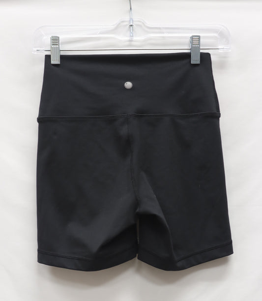 Yogalicious Lux Black Biker Shorts Size S