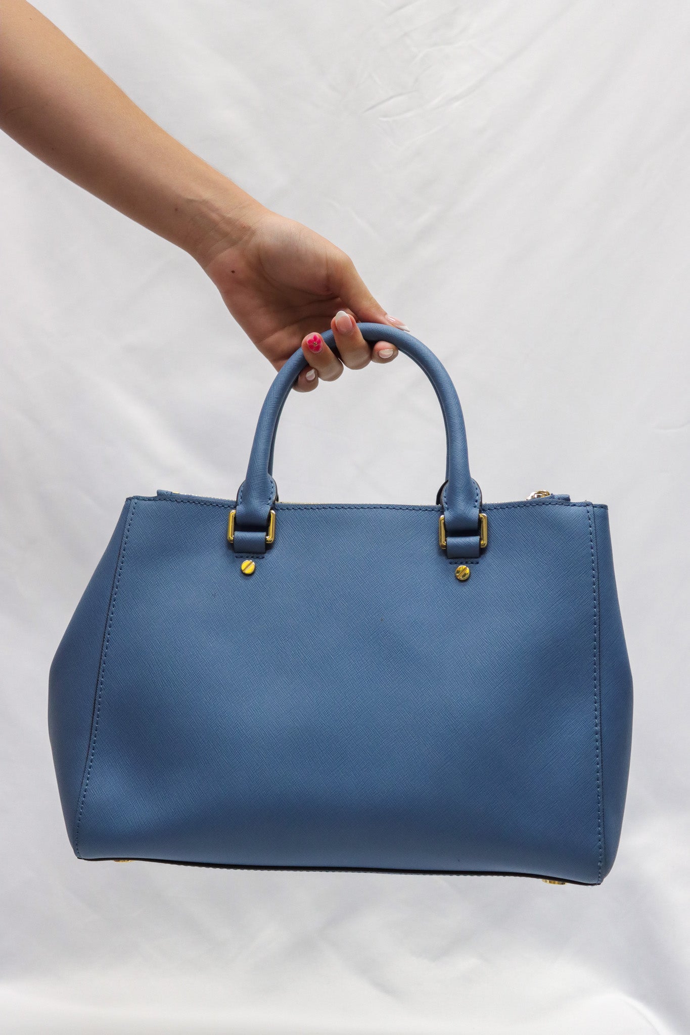 Michael Kors Blue Handbag