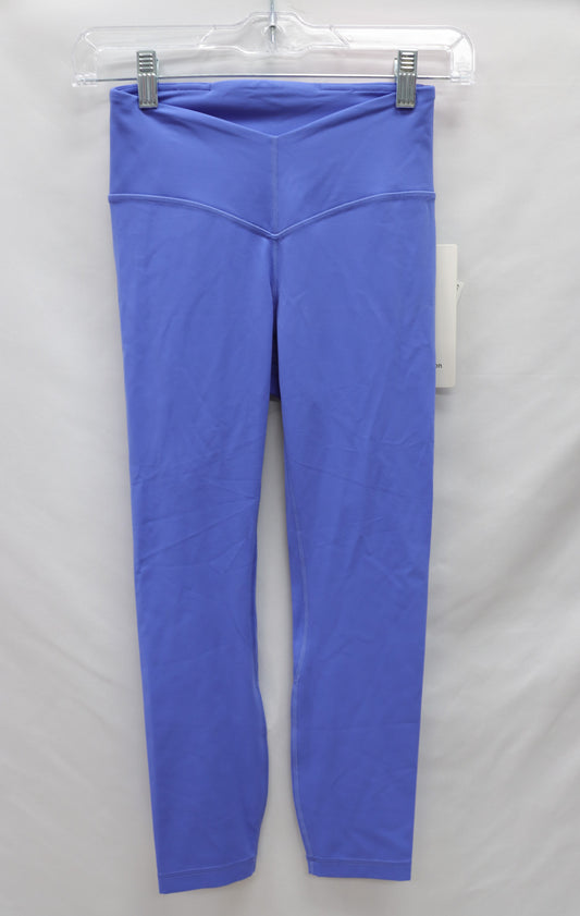 Lululemon Blue Leggings Size 4
