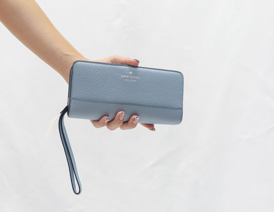 Kate Spade Blue Wallet/Wristlet