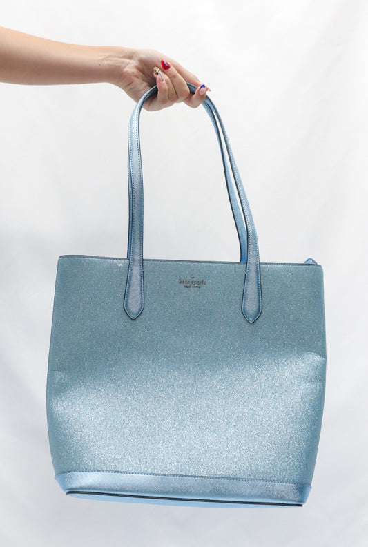 Kate Spade Glitter Tote As Is