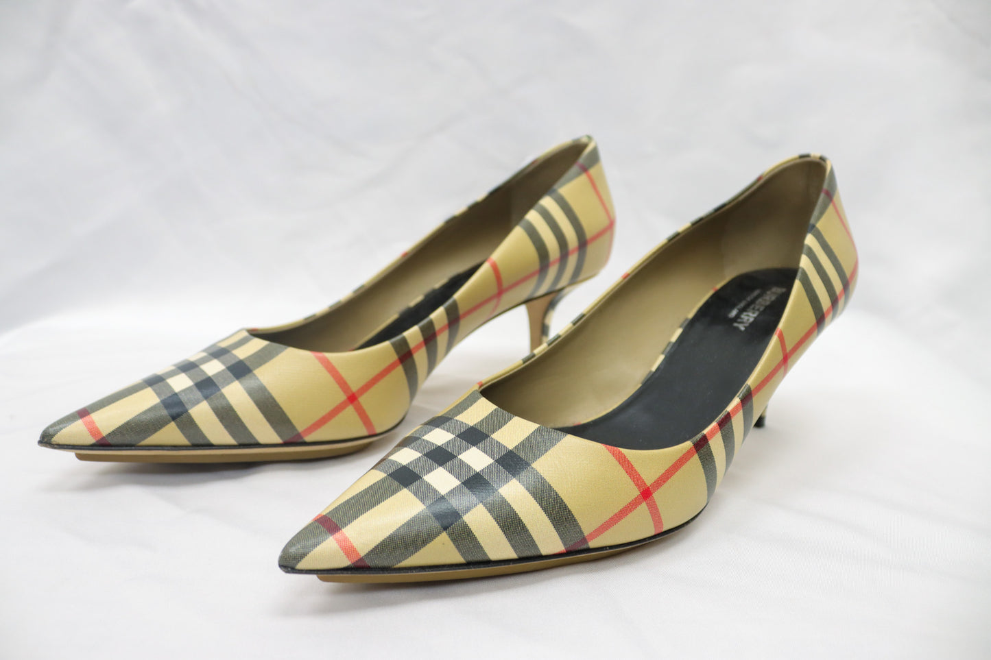 Burrberry Checkerd Heels Size 41