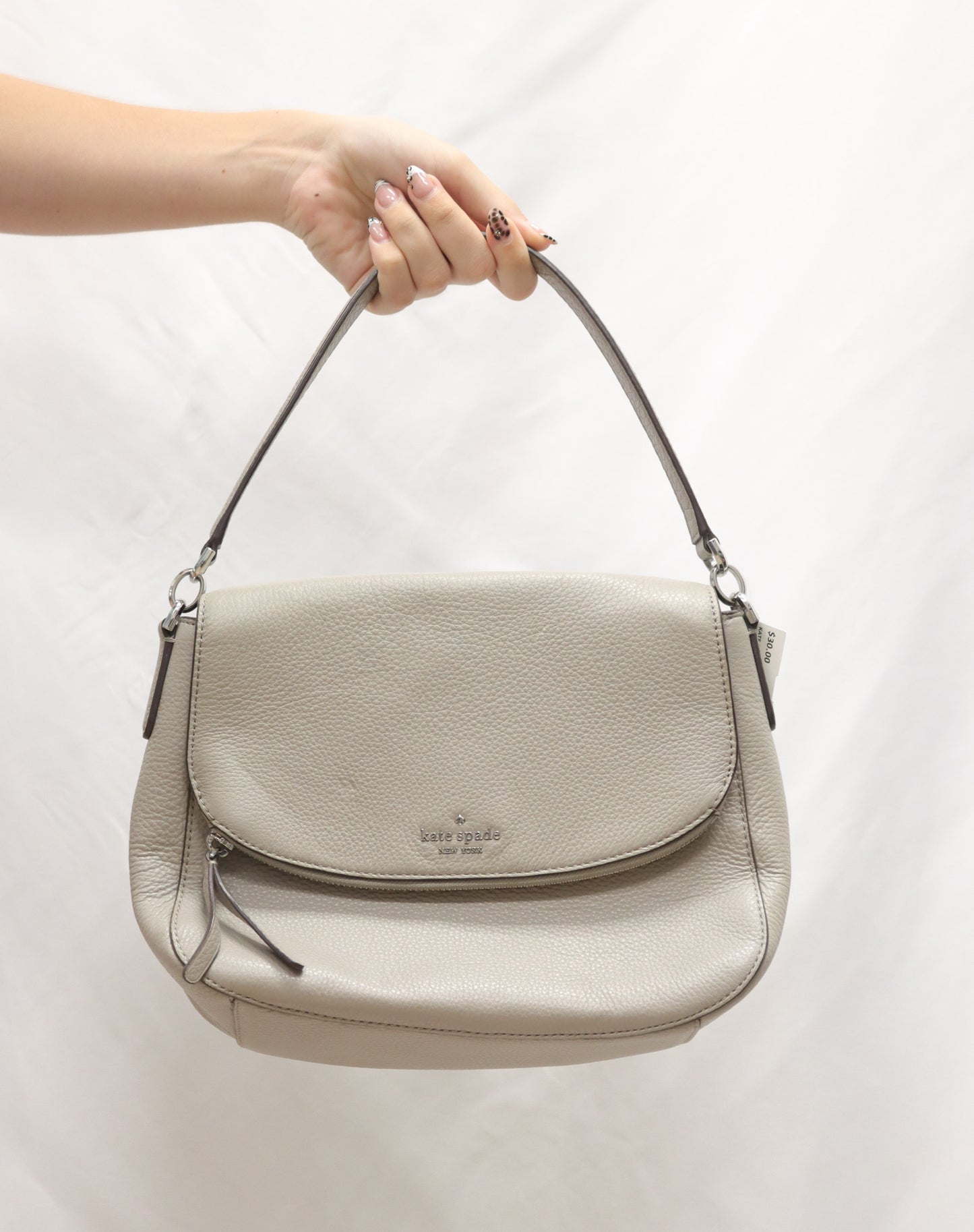 Kate Spade Grey Handbag AS IS