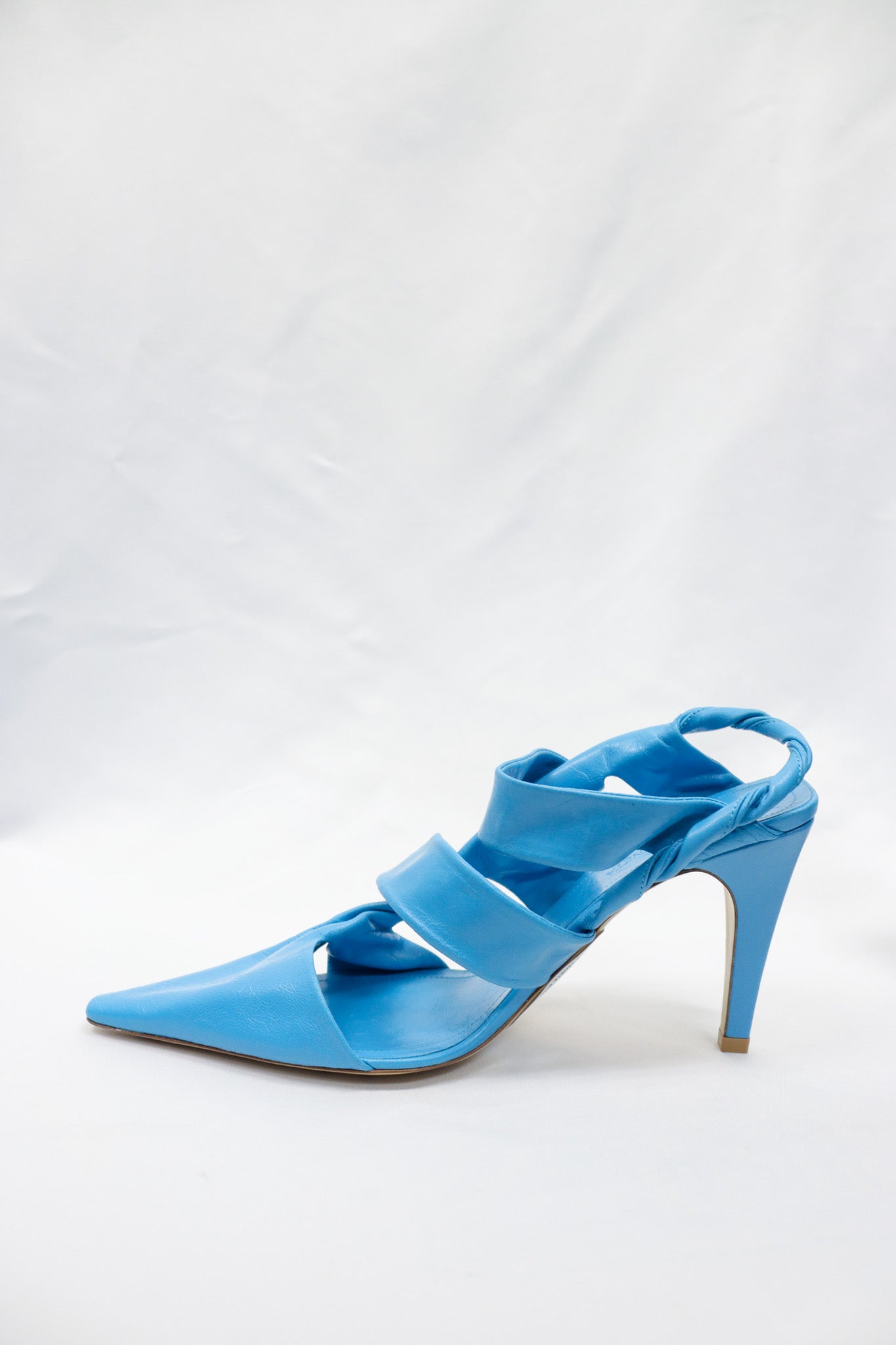 Bottega Veneta Blue Heels Size 38
