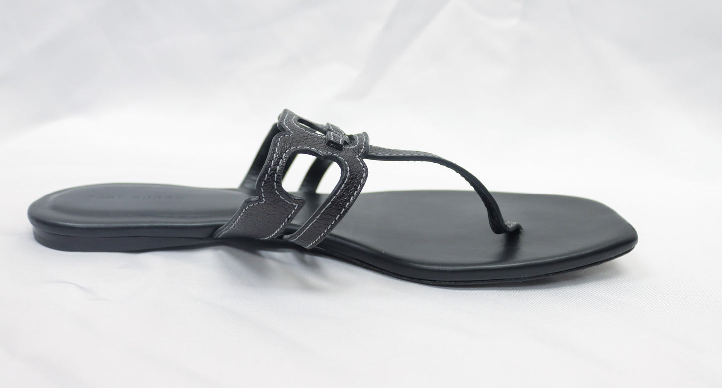 Tory Burch Black Sandals Size 8 AS IS