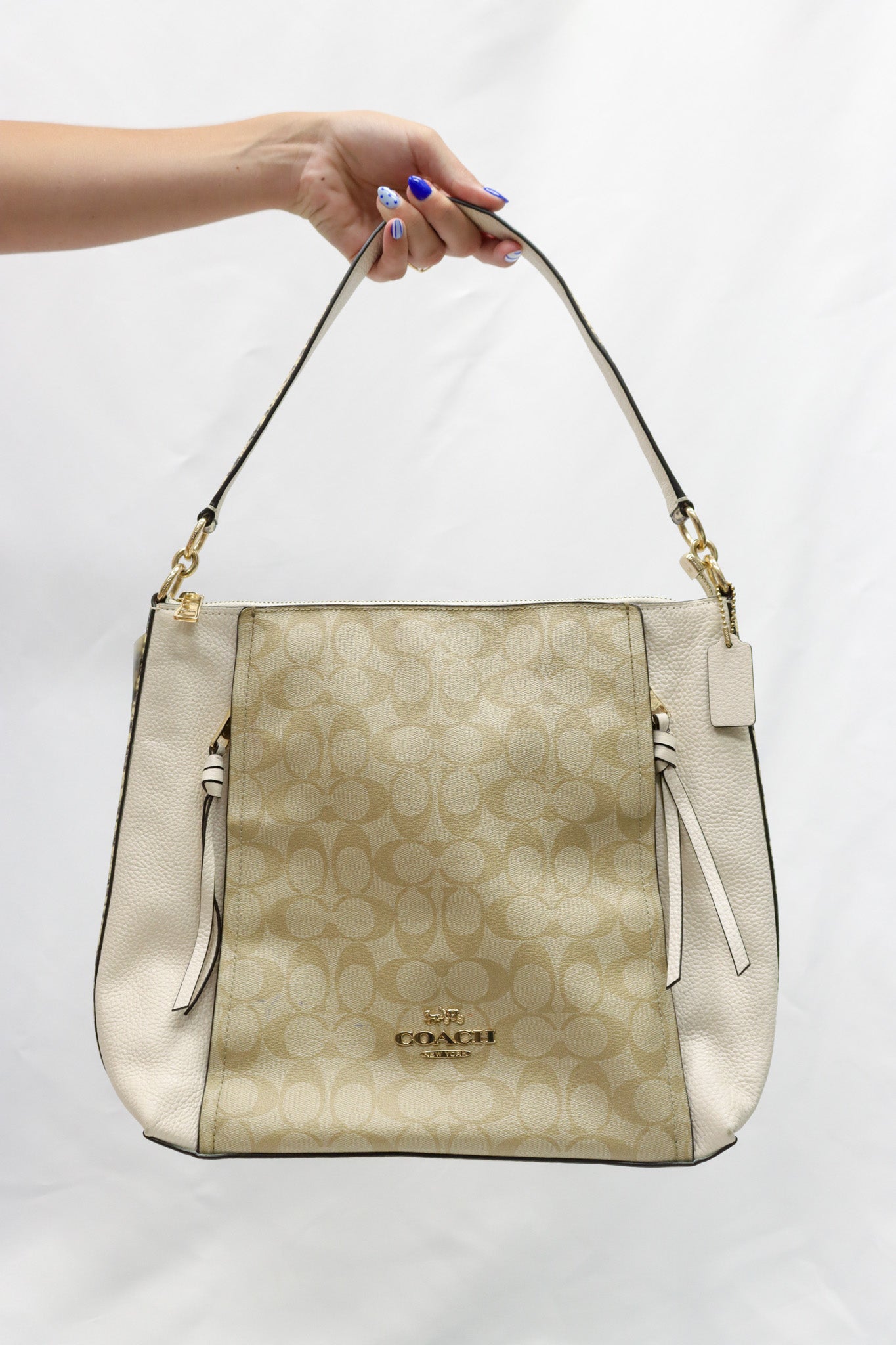 Coach Patterned SHoulder Bag AS IS
