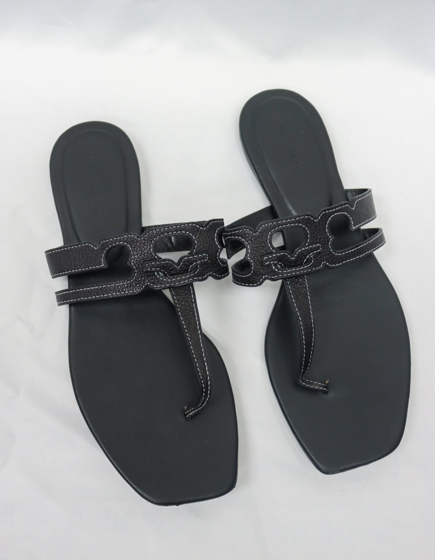 Tory Burch Black Sandals Size 8 AS IS