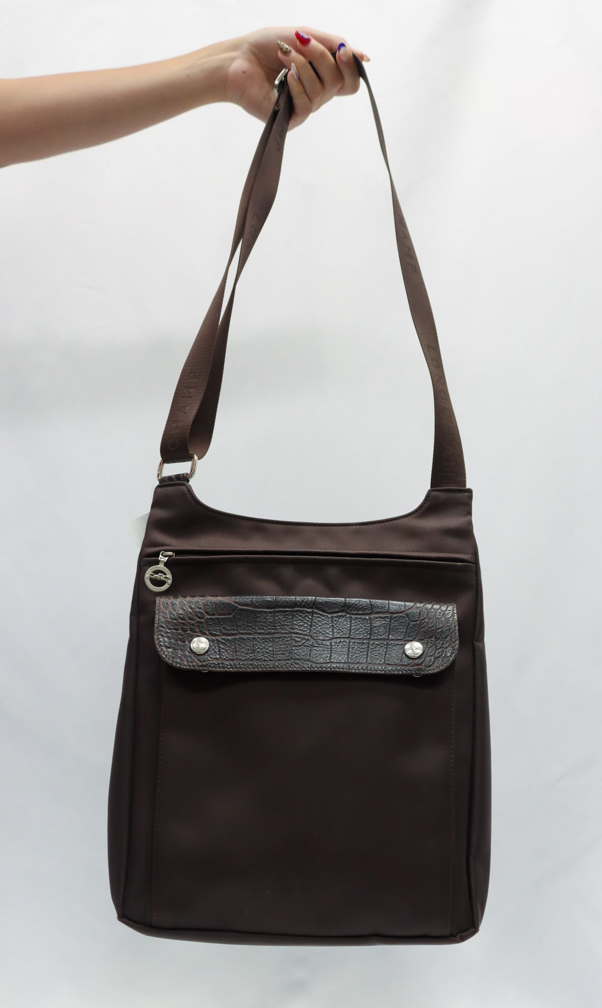 LongChamp Paris Brown Satchel
