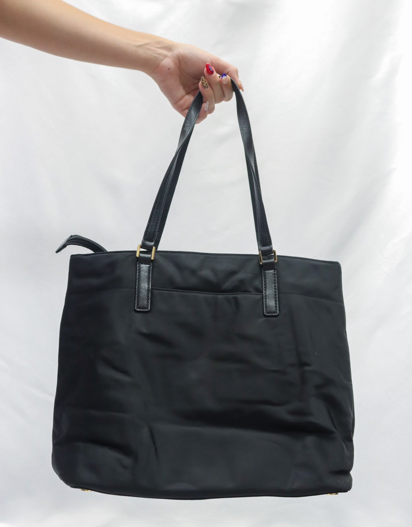 Michael Kors Black Nylon Tote