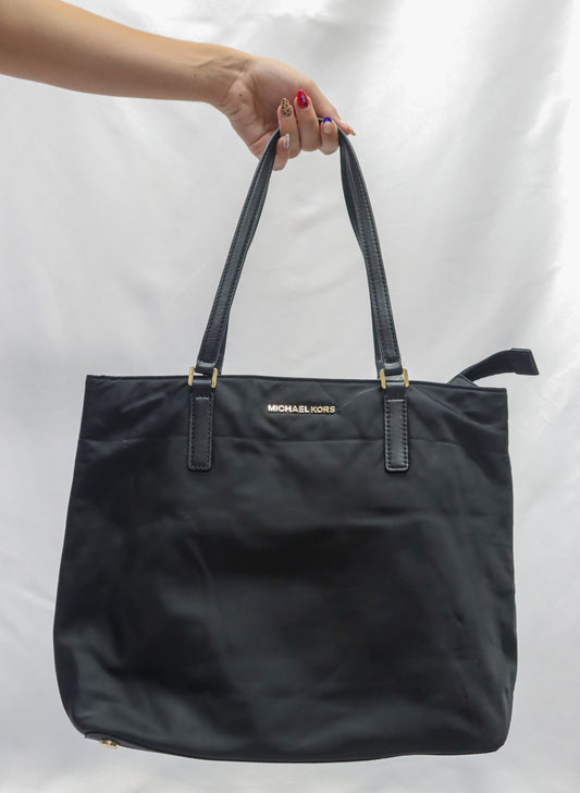 Michael Kors Black Nylon Tote