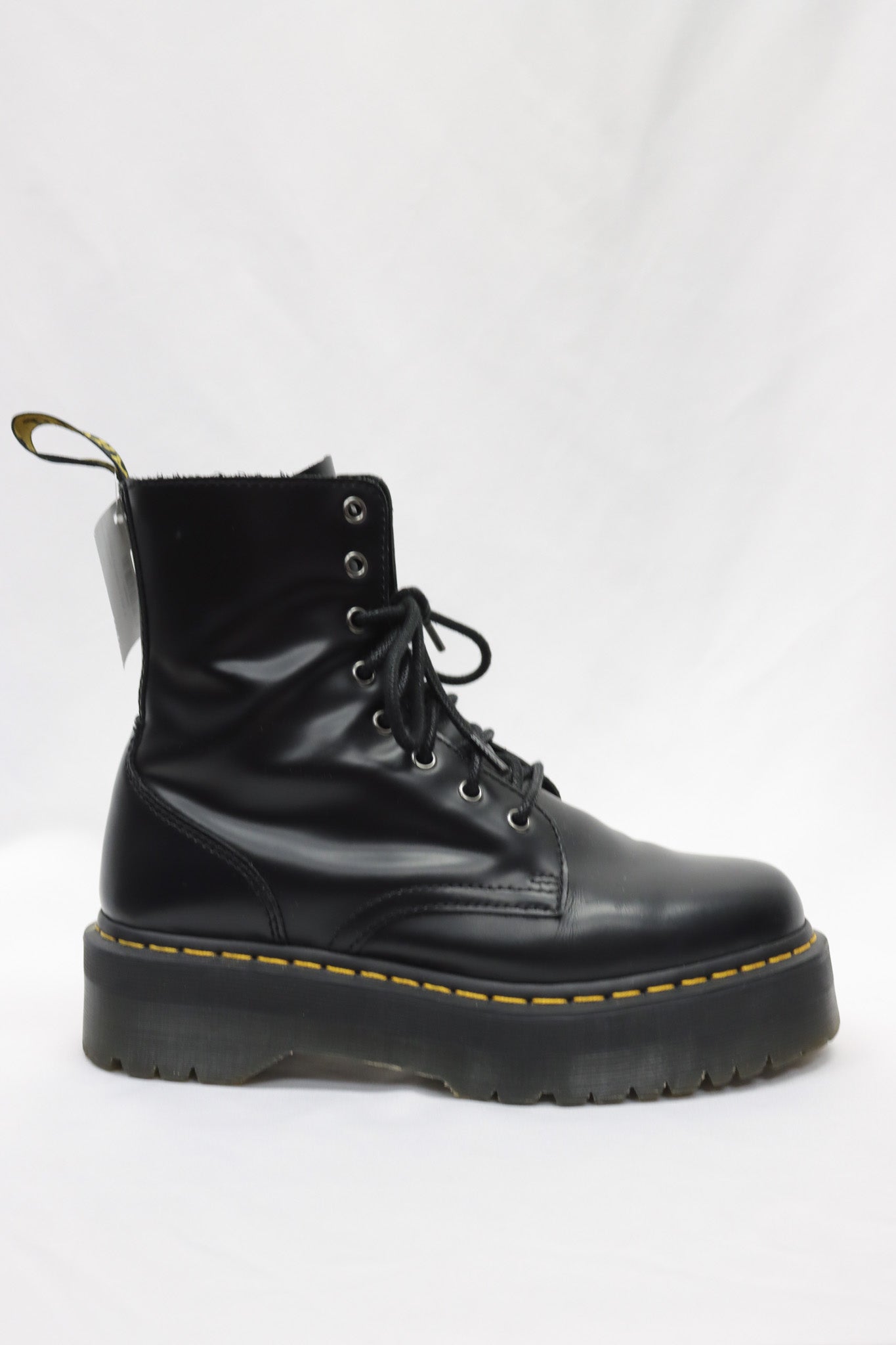 Dr. Martins Black Lace Up Boots size 9