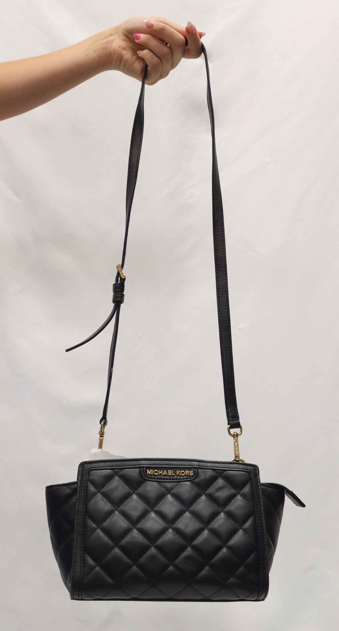 Michael Kors Black Quilted Small Bag