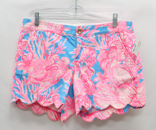 Lilly Pulitzer Pink/Blue Buttercup Shorts Size 4