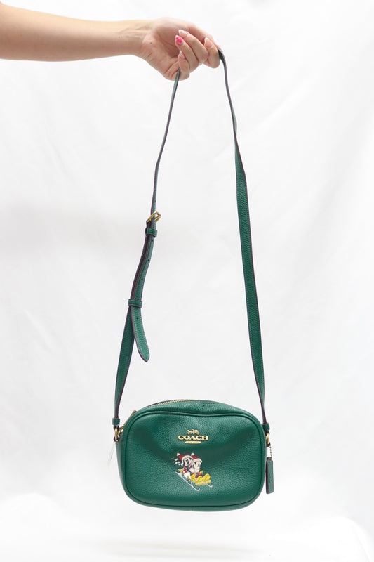 Coach Green Mickey Crossbody
