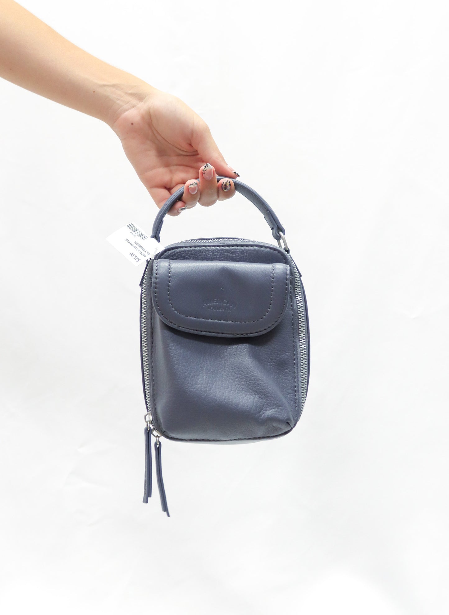 American Leather CO. Blue Crossbody