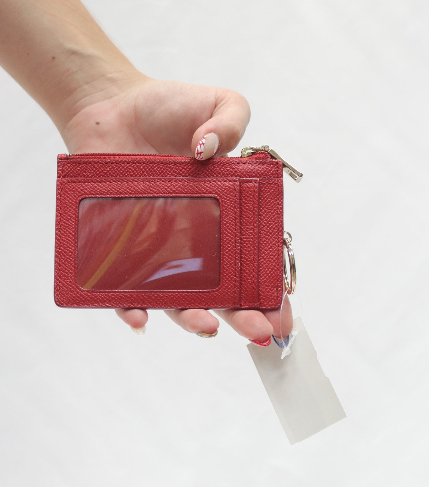 Coach Red Keychain
