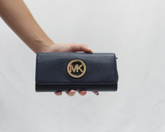 Michael Kors Navy Wallet