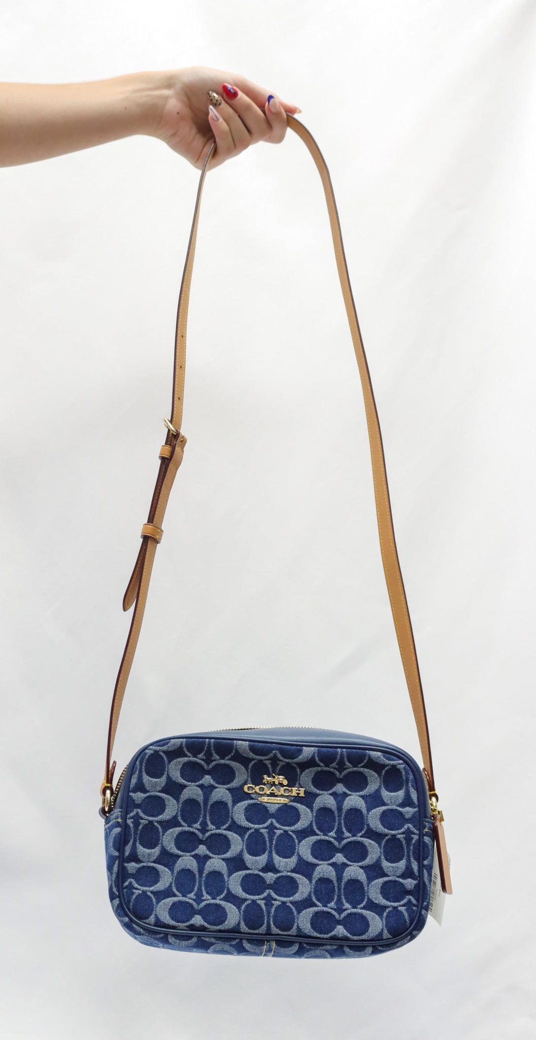 Coach Denim Crossbody Bag