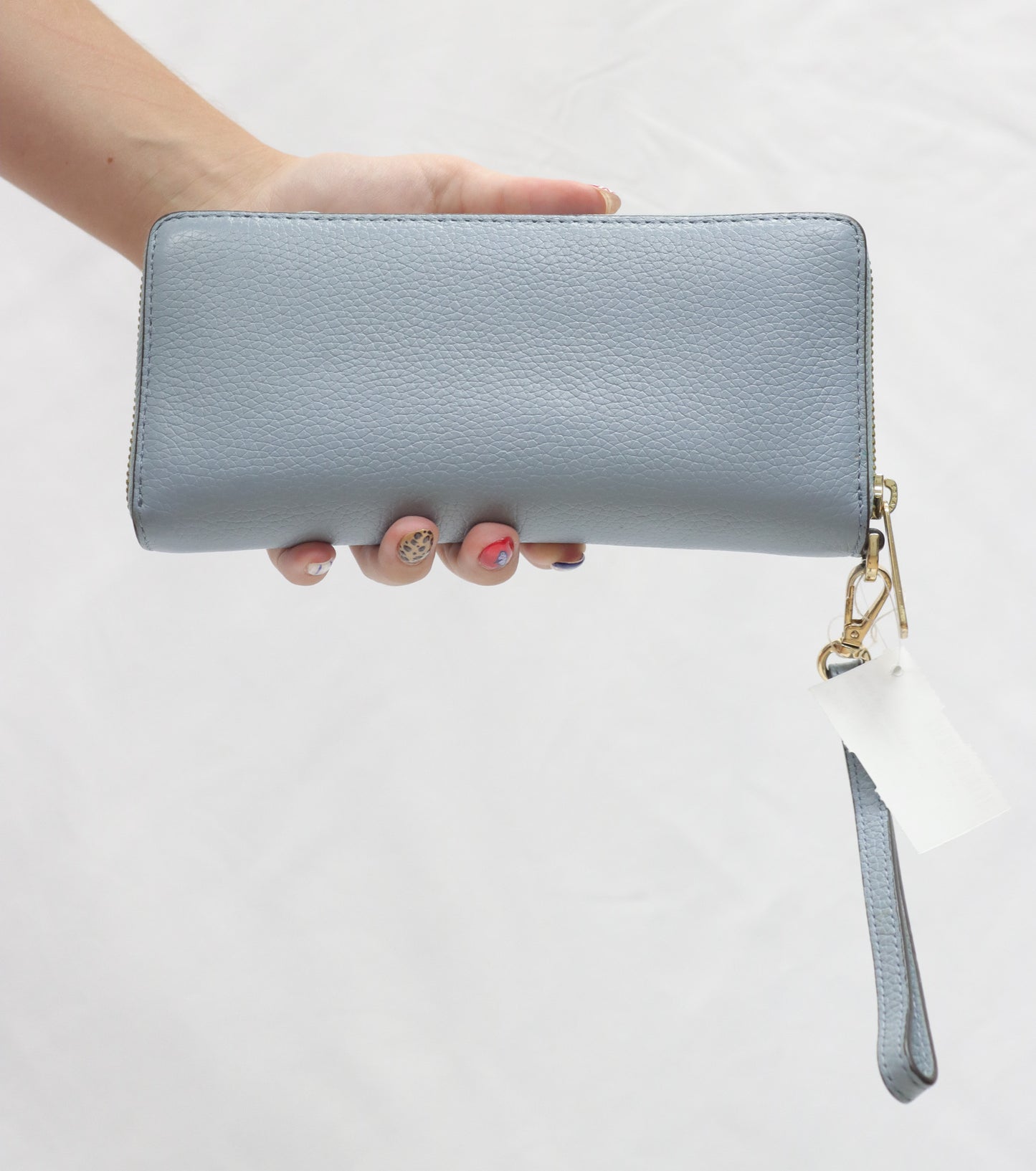 Michael Kors Blue Wristlet Wallet