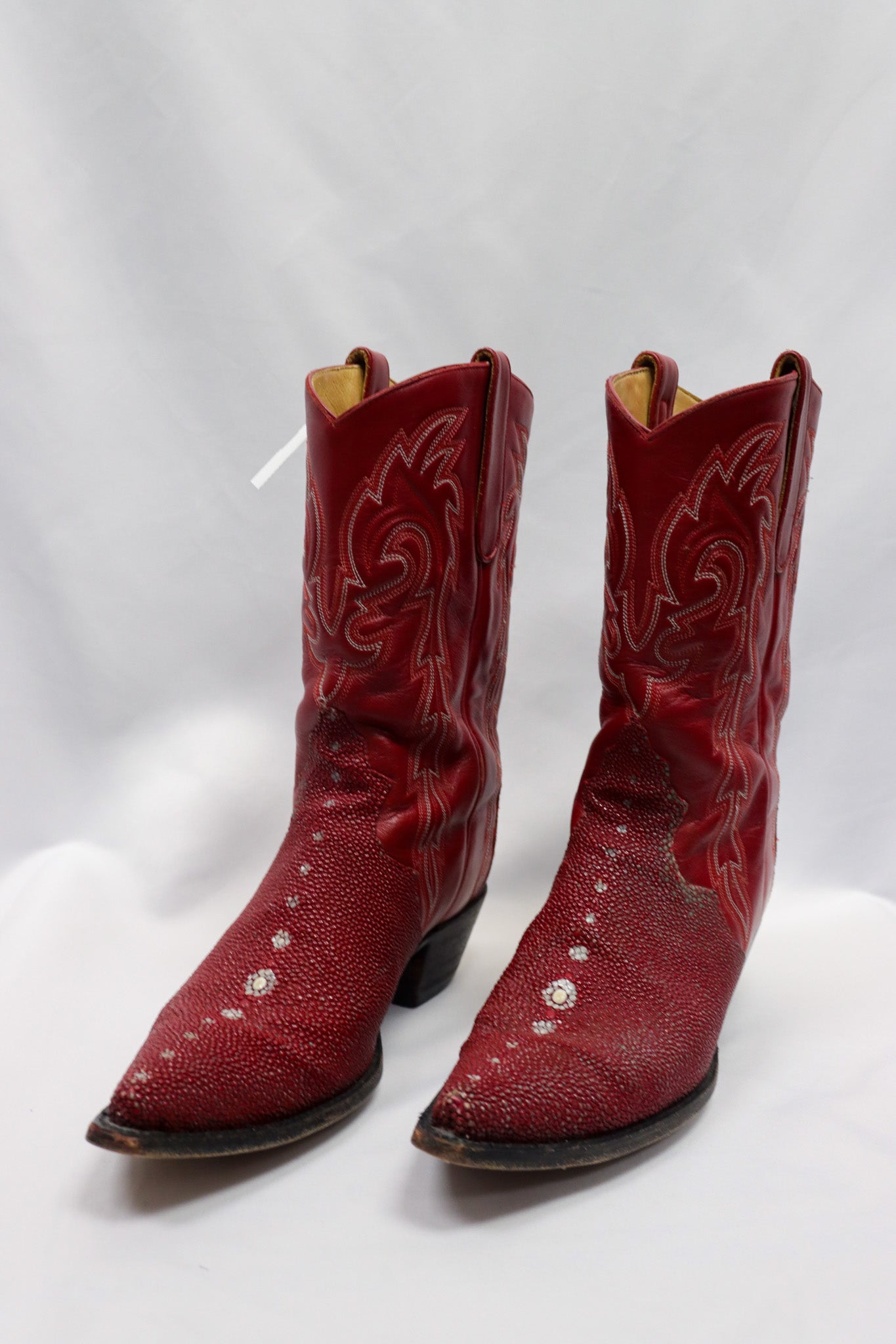 Star boots Red Boots Size 10