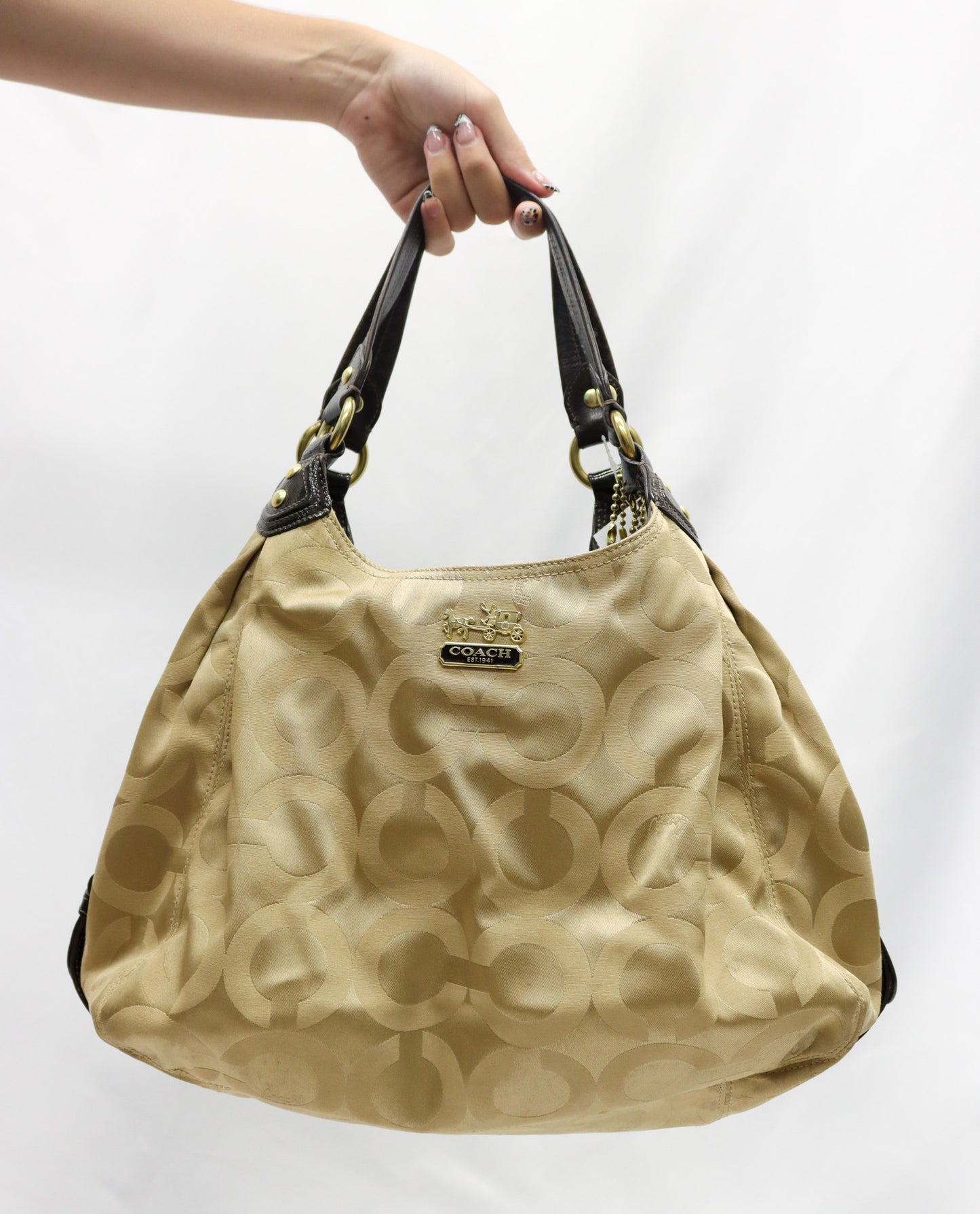 Coach Madison Sateen Maggie Bag AS IS