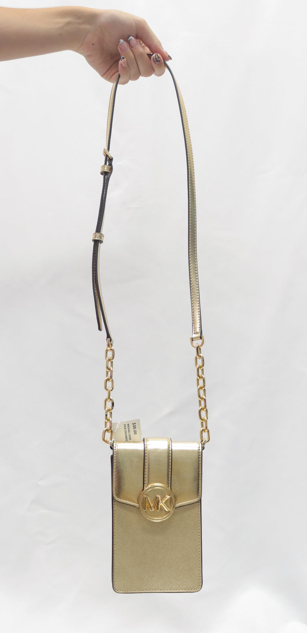 Michael Kors Gold Crossbody