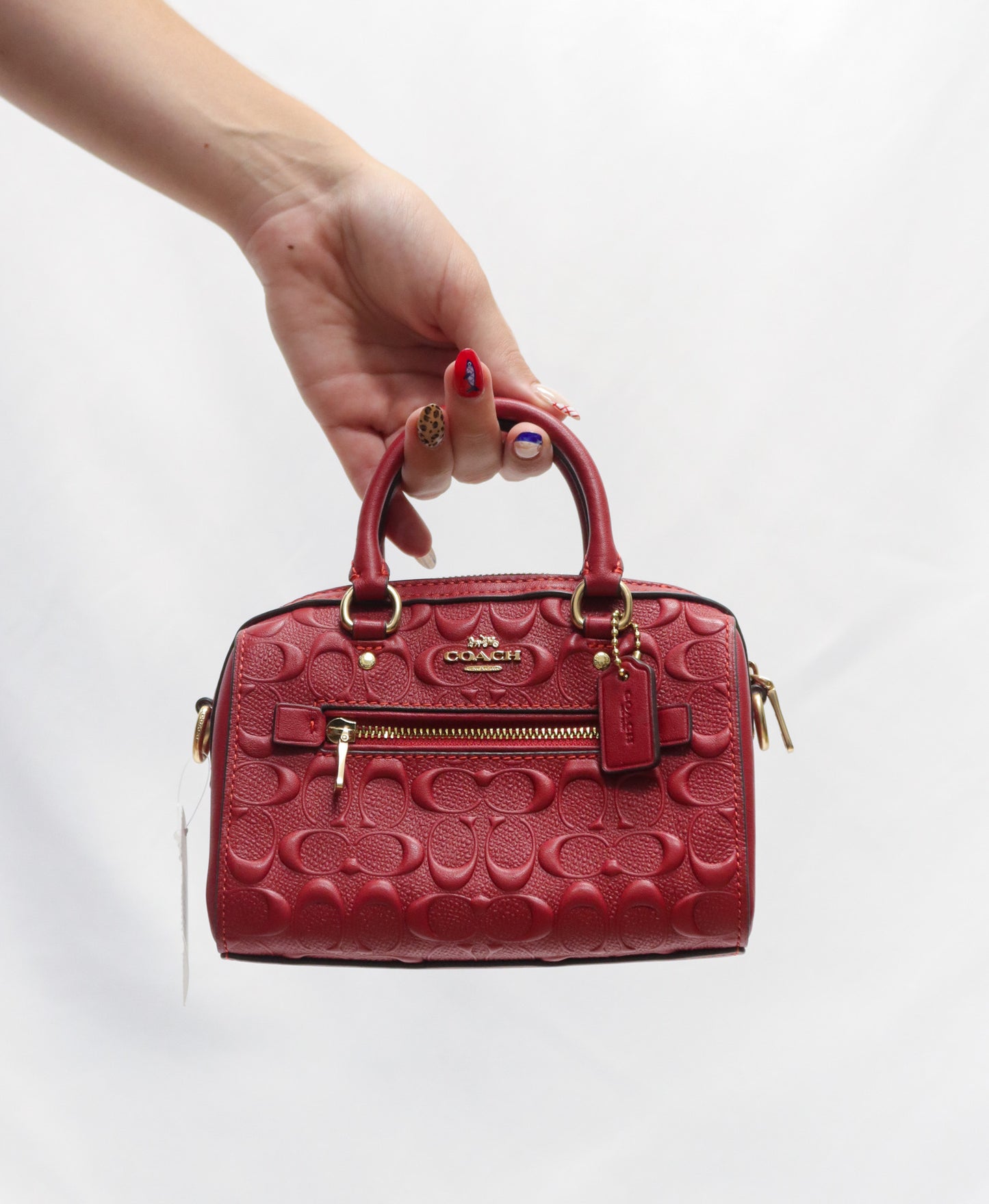 Coach Red Mini Crossbody