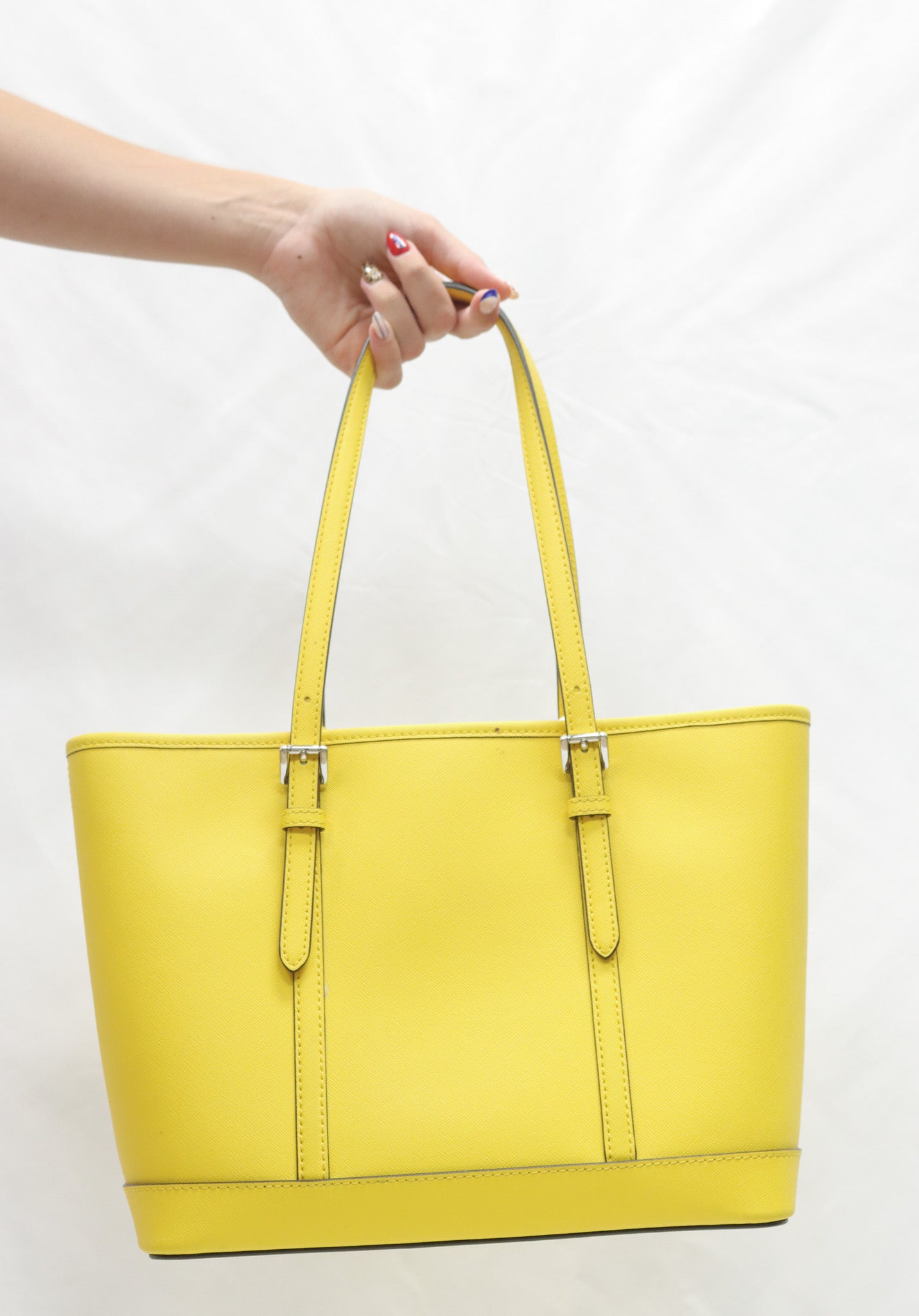 Michael Kors Yellow Tote Bag As Is