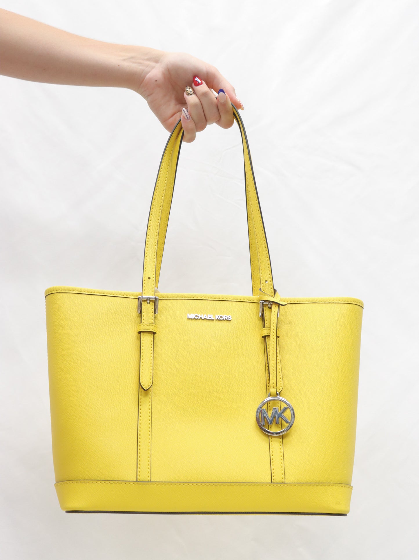 Michael Kors Yellow Tote Bag As Is