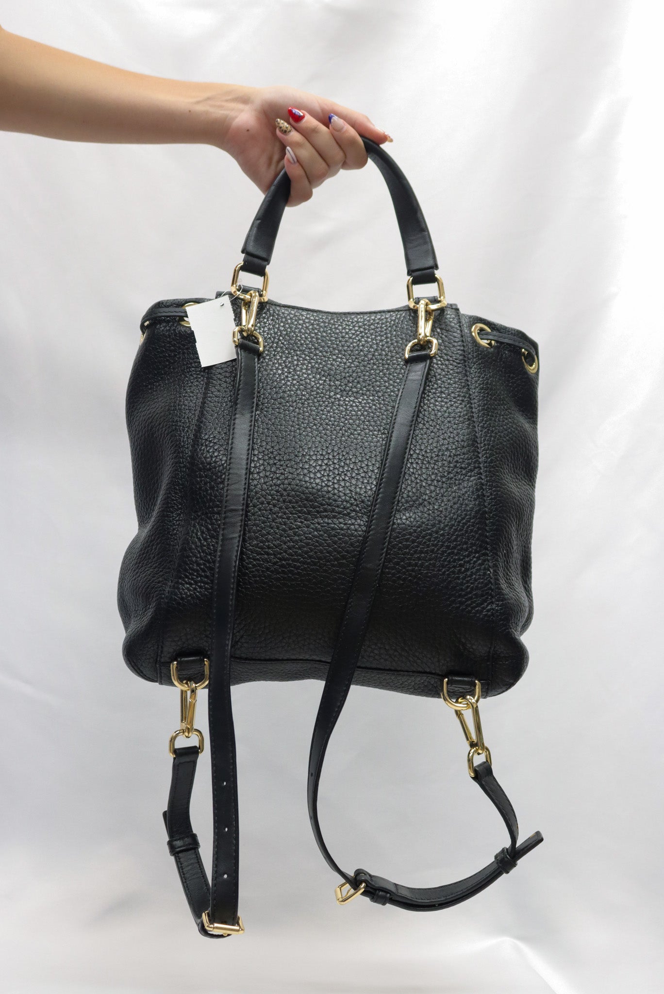 Michael Kors Black Backpack
