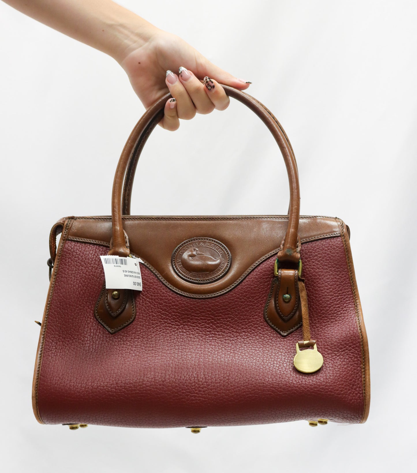 Dooney & Bourke Red Handbag AS IS