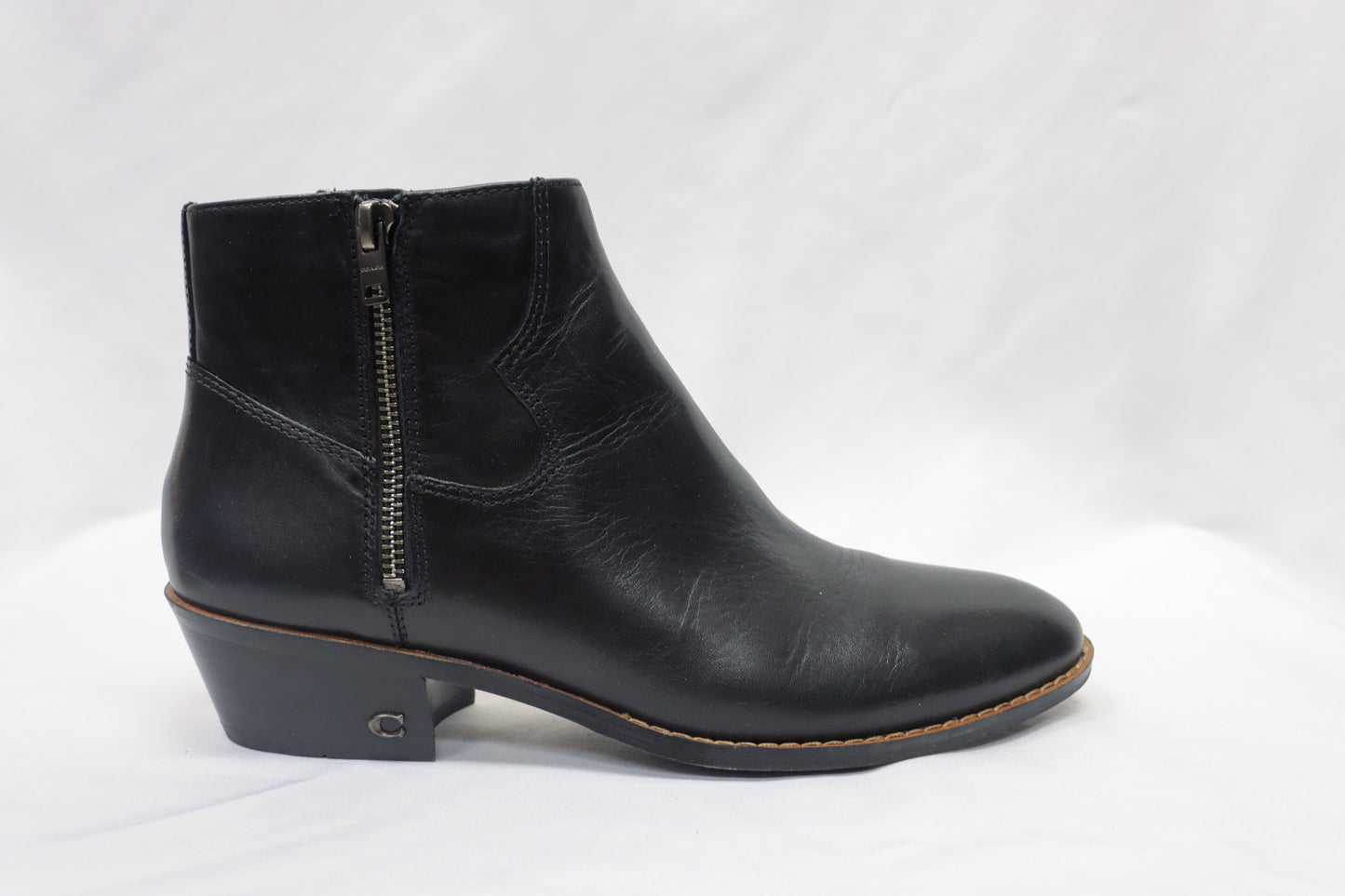 Coach Black Booties Size 8.5