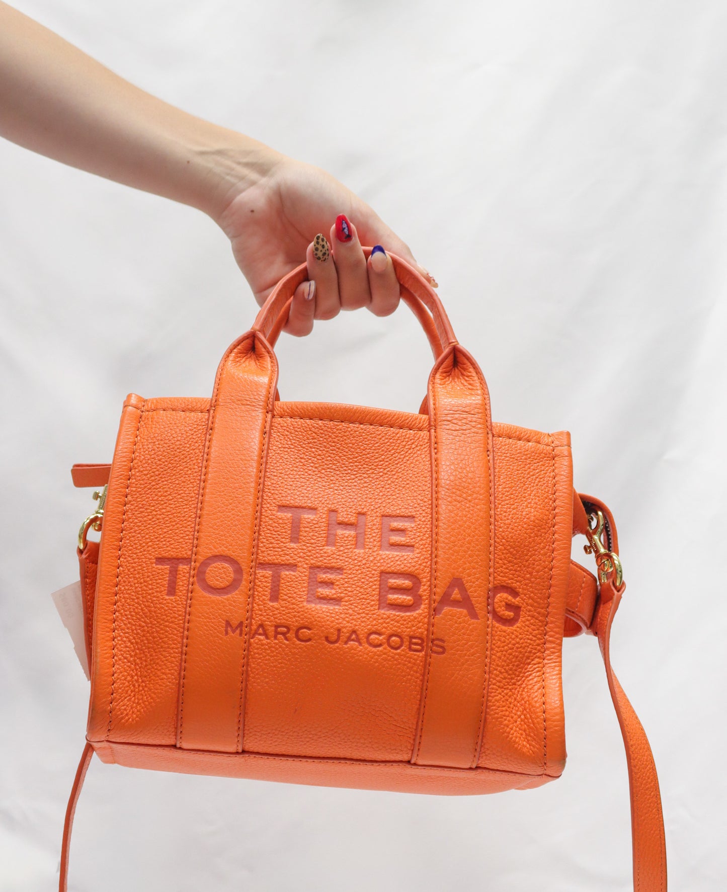 Marc Jacobs Orange Tote Bag