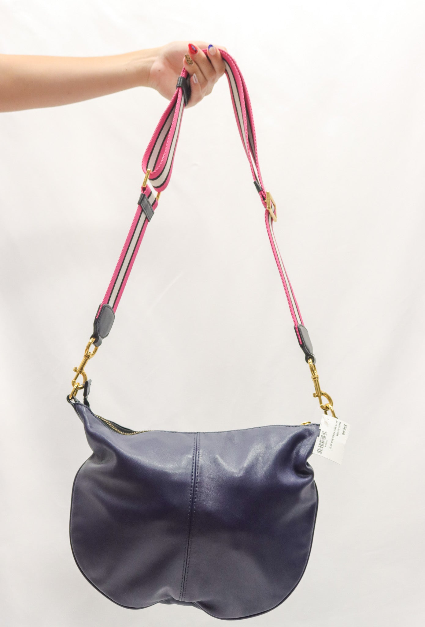 Marc Jacobs Navy Mini Tote as is