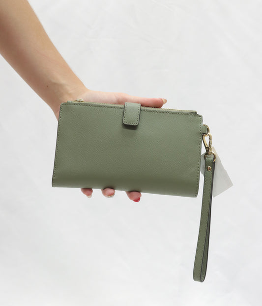 Michael Kors Green Wallet Wristlet