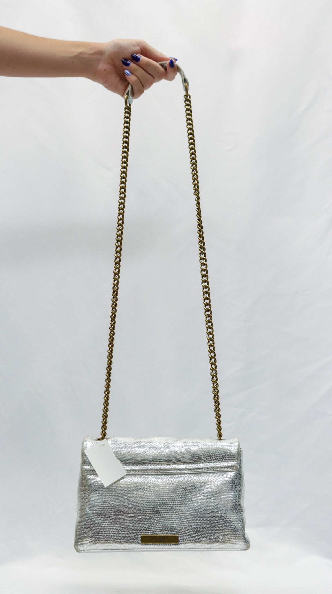 Kurt Geiger Silver/Gold Crossbody AS IS