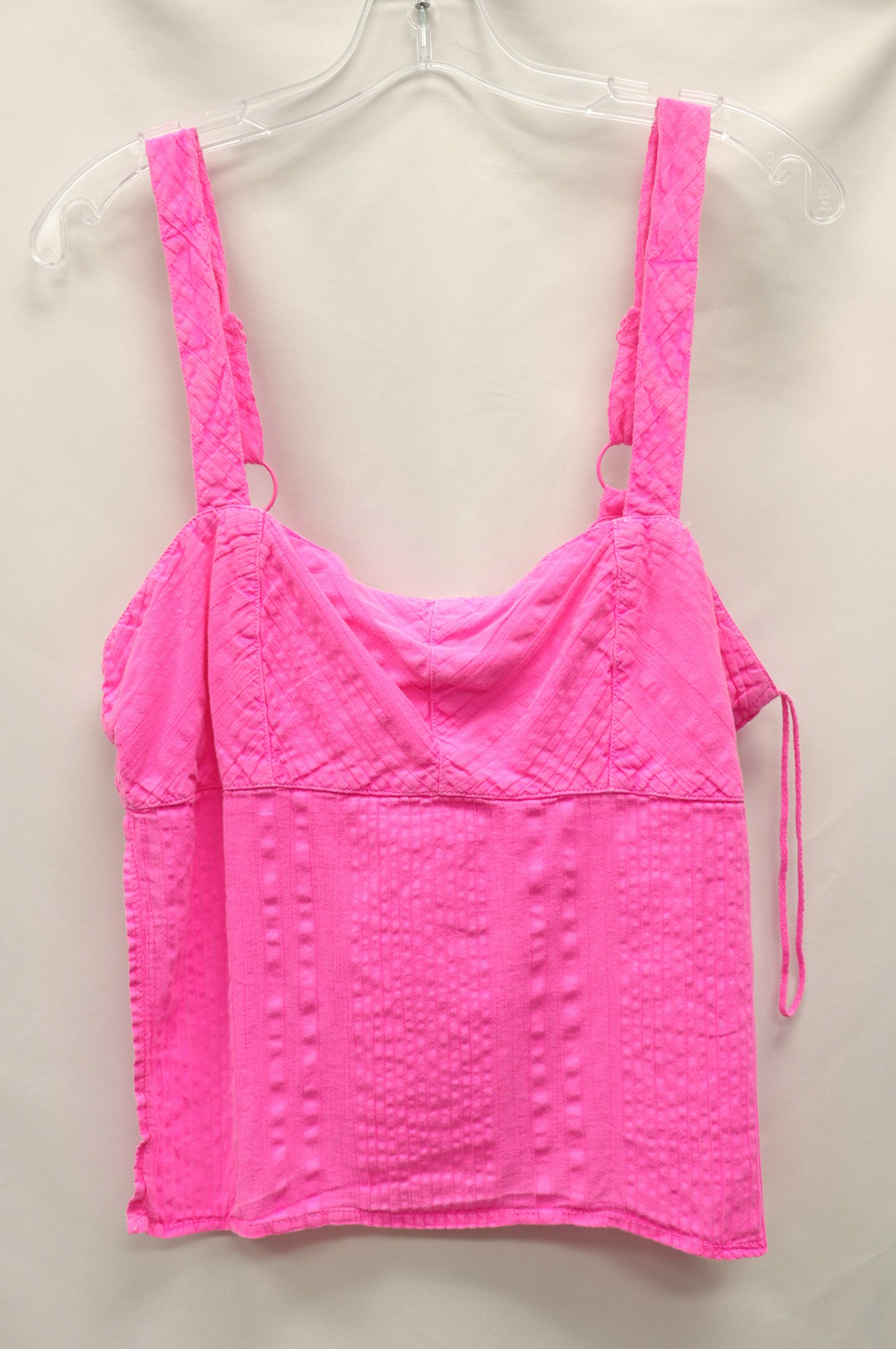 Ecote Open Back Pink Tank SIze XL