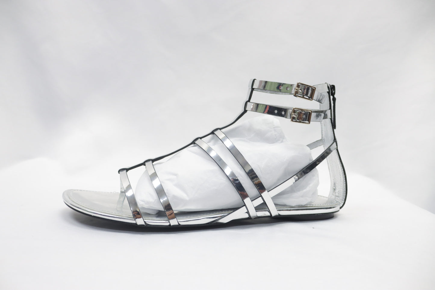 Silver Tory burch Sandals Size 9
