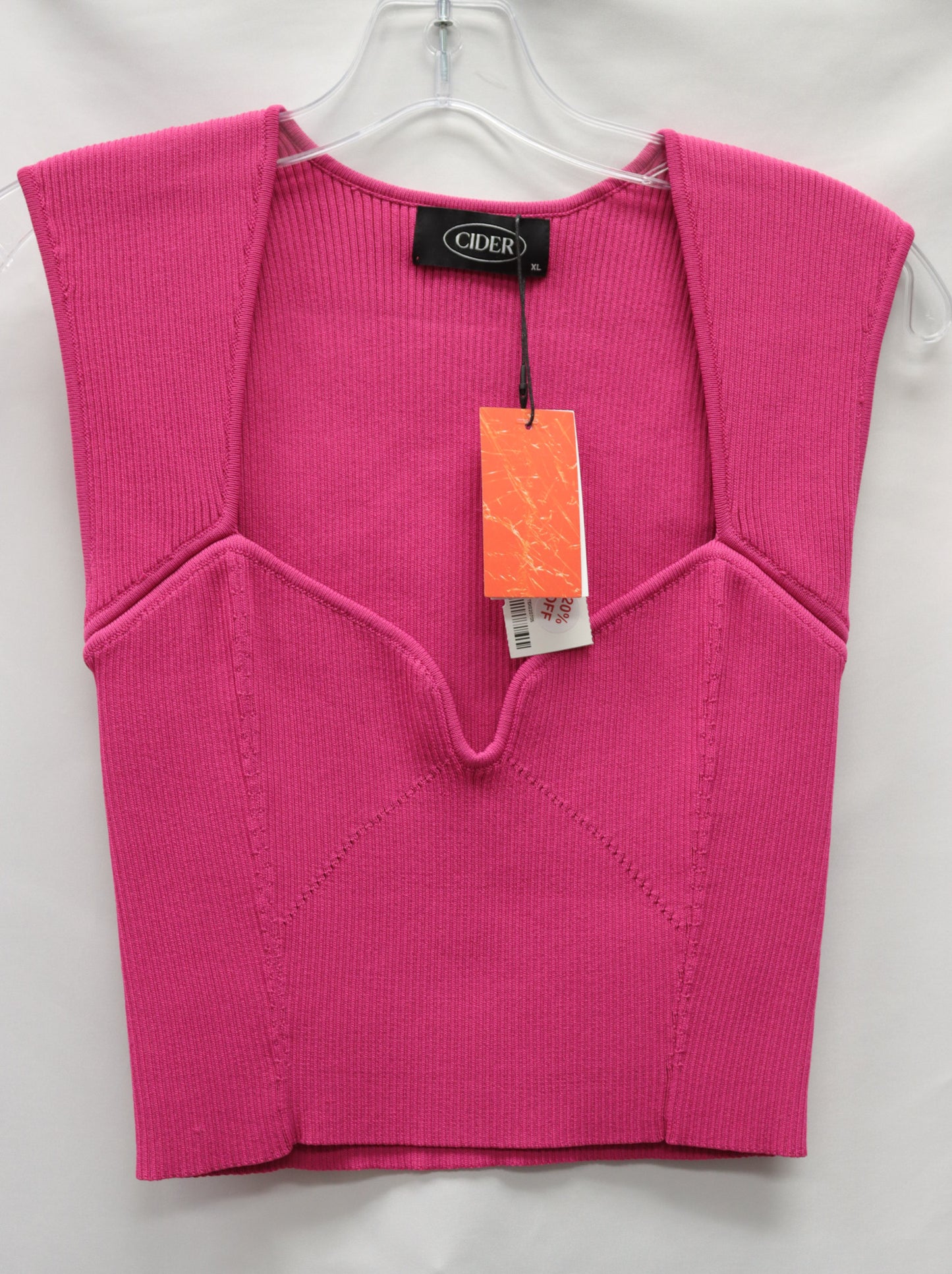 Cider Pink Tank Size XL